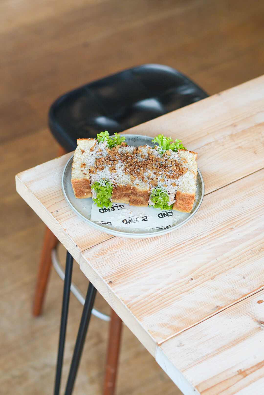 Katsu sando overhead